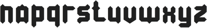 Baby Metal Bold otf (700) Font LOWERCASE