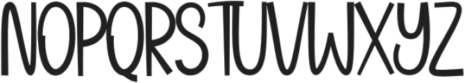 Baby Monkey Regular otf (400) Font UPPERCASE