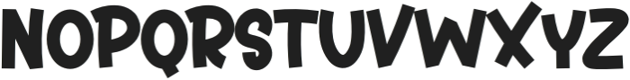 Baby Monsta Regular otf (400) Font UPPERCASE