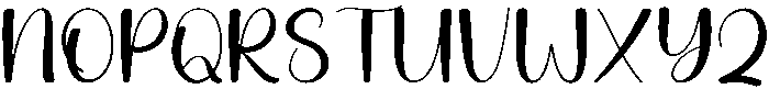 Baby Powder Regular otf (400) Font UPPERCASE