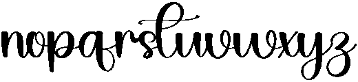 Baby Regular otf (400) Font LOWERCASE