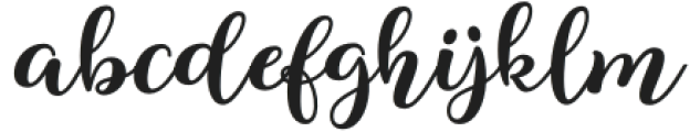 Baby Sandria Regular otf (400) Font LOWERCASE