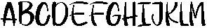 Baby Santa Regular ttf (400) Font UPPERCASE