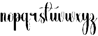 Baby School Regular otf (400) Font LOWERCASE
