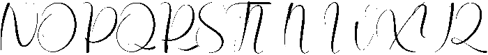 Baby Script Regular otf (400) Font UPPERCASE