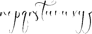 Baby Script Regular otf (400) Font LOWERCASE