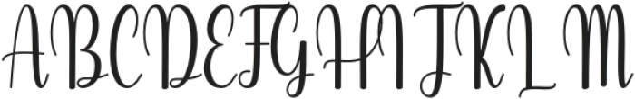 Baby Sela Regular otf (400) Font UPPERCASE