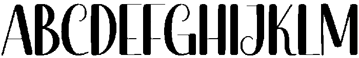Baby Shark Regular otf (400) Font UPPERCASE