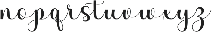 Baby Shopia Regular otf (400) Font LOWERCASE