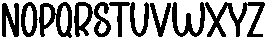 Baby Snowman Regular otf (400) Font UPPERCASE