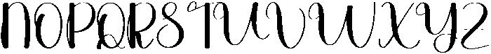 Baby Story Regular otf (400) Font UPPERCASE