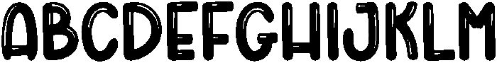 Baby Summer Regular otf (400) Font UPPERCASE