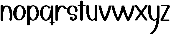 Baby Sunshine Regular otf (400) Font LOWERCASE