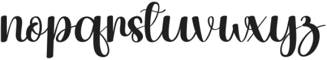 Baby Vintage Regular otf (400) Font LOWERCASE