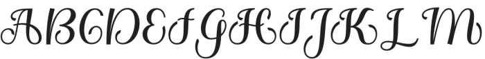 Baby sweet Regular otf (400) Font UPPERCASE