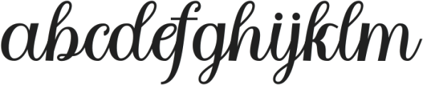 Baby sweet Regular ttf (400) Font LOWERCASE