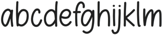 BabyBunnyRegular otf (400) Font LOWERCASE