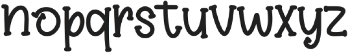 BabyMonsterRegular otf (400) Font LOWERCASE