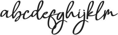 Baby_Smooth otf (400) Font LOWERCASE