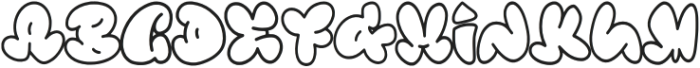 Babybee otf (400) Font UPPERCASE