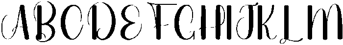 Babyday Regular otf (400) Font UPPERCASE