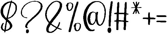 Babyday Regular otf (400) Font OTHER CHARS