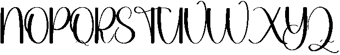 Babyday Regular otf (400) Font UPPERCASE