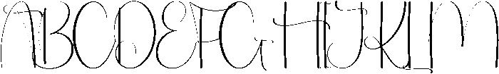 Babydoll Regular otf (400) Font UPPERCASE