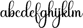 Babyface Regular otf (400) Font LOWERCASE