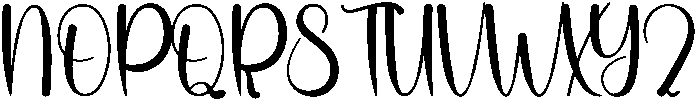 Babyish Regular otf (400) Font UPPERCASE