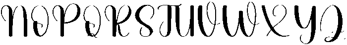 Babyish Regular otf (400) Font UPPERCASE