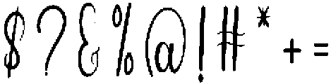 Babyish Regular otf (400) Font OTHER CHARS