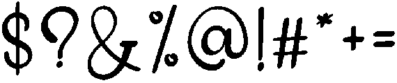 Babyish Regular otf (400) Font OTHER CHARS