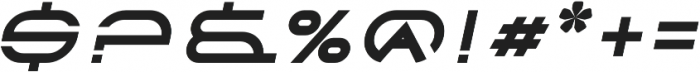 Babylon Slant otf (400) Font OTHER CHARS