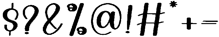 Babylonia Regular otf (400) Font OTHER CHARS
