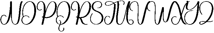 Babylonia Regular otf (400) Font UPPERCASE