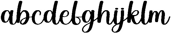Babylonia Regular otf (400) Font LOWERCASE