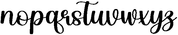 Babylonia Regular otf (400) Font LOWERCASE