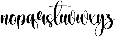 Babysitter Regular otf (400) Font LOWERCASE