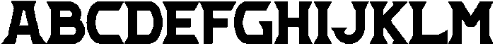 Bacaghi Regular otf (400) Font UPPERCASE