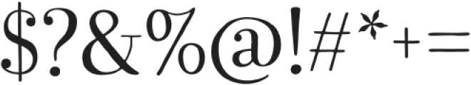 Bach Bold otf (700) Font OTHER CHARS