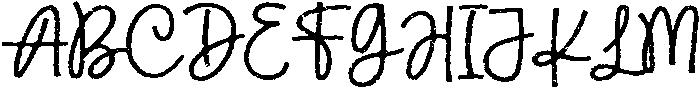 Bachelor Notes otf (400) Font UPPERCASE