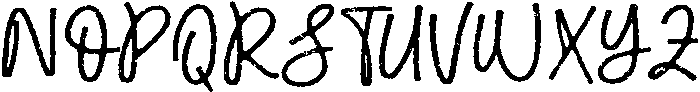 Bachelor Notes otf (400) Font UPPERCASE