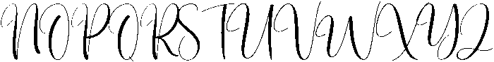 Bachelorette Regular otf (400) Font UPPERCASE