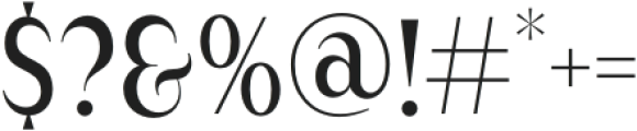 Bachon-Regular otf (400) Font OTHER CHARS