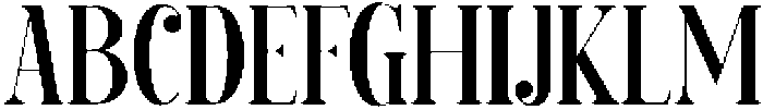 Bachon otf (400) Font UPPERCASE