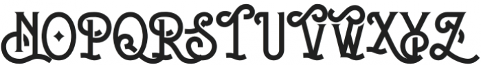 Bachroque Typeface Regular otf (400) Font UPPERCASE