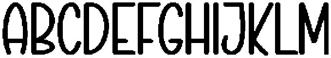 Back School Regular otf (400) Font UPPERCASE