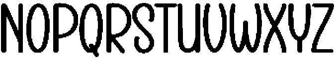 Back School Regular otf (400) Font UPPERCASE