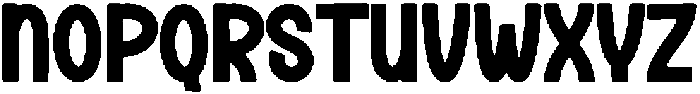 Back School Regular otf (400) Font LOWERCASE